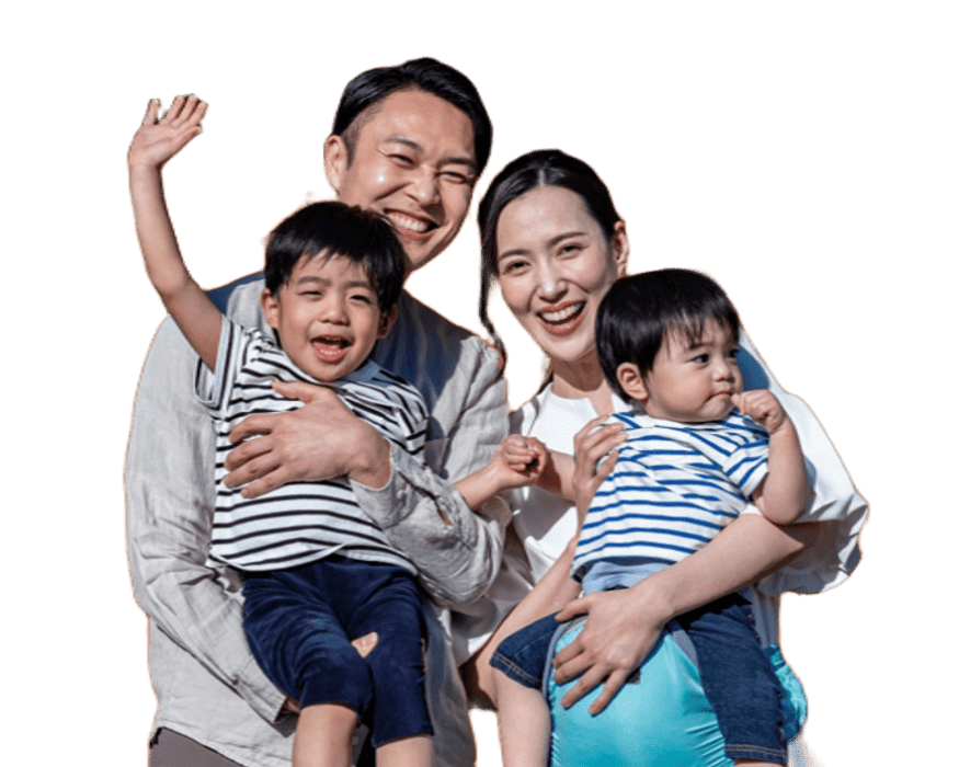 競売回避ドットコムのリースバックを用いて、売却して住み続けることができた利用者のイメージ画像